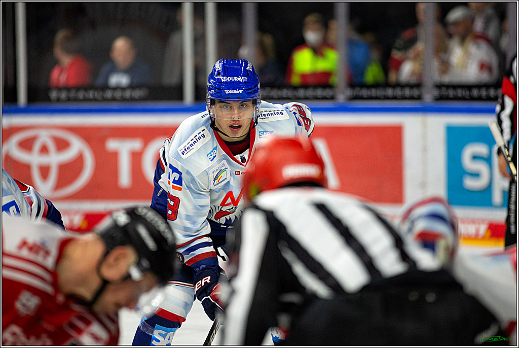 PENNY DEL; Koelner Haie- Adler Mannheim; Koeln, 04.11.2022
